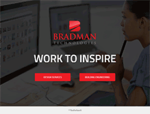 Tablet Screenshot of bradmanit.com